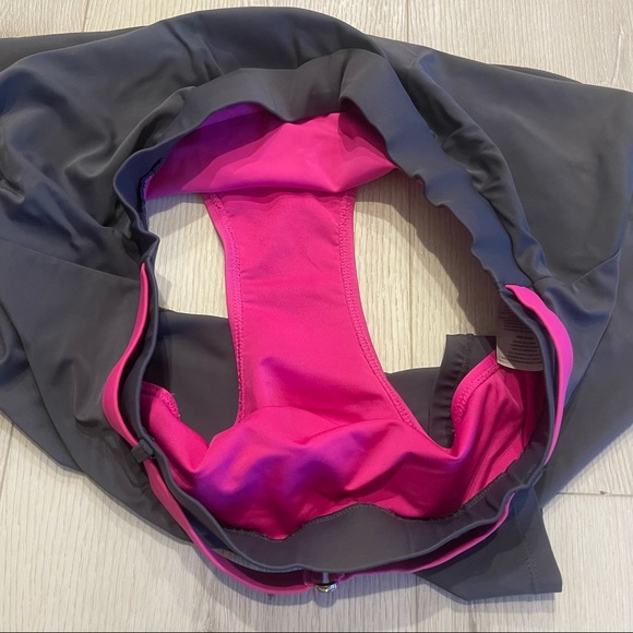 Free Country Gray Wrap Swim Skirt Built in Briefs Size XXL - Picture 9 of 9